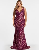 mermaid beaded dress 22314