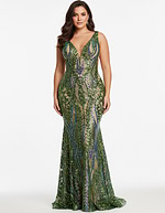 green mermaid dress 22770
