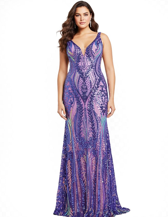 purple dress 22770