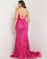 embellished open back dress 23250