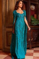 スーツ・フォーマル・ドレス L'or Cape collar Dress Elegant Mother Bride Dresses: Sheath Knee Length Dress With