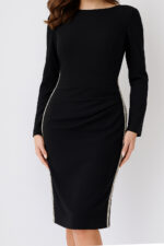 24192 black short dress