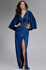 Model wearing Jovani dress 24197.