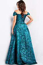 print ball gown 25665