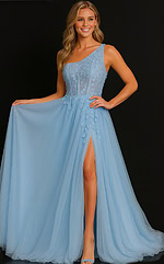 25913 blue ball gown