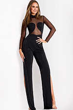 sheer and sequin jumpusit 36474