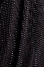 black beaded fabric for style 36684