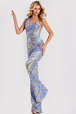 jumpsuit with open Back and Fringe Detail 36846