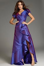 Model wearing Jovani dress 37097.