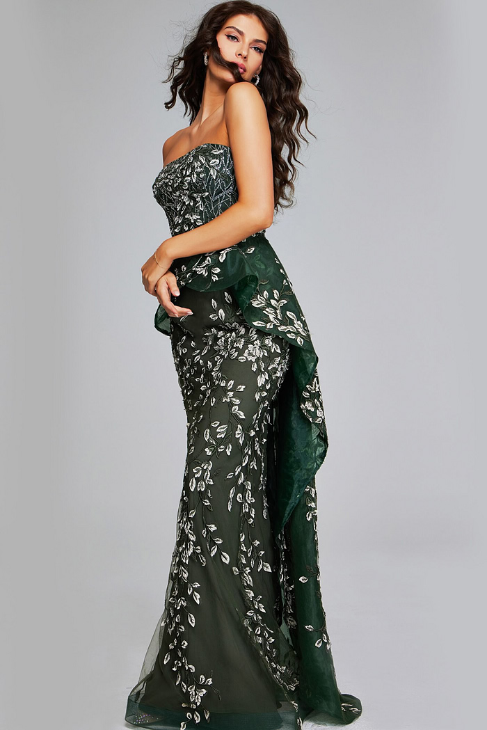 JOVANI JVN バックスタイルも素敵♡ロングドレス ♡ JOVANI JVN バックスタイルも素敵♡ロングドレス ♡
