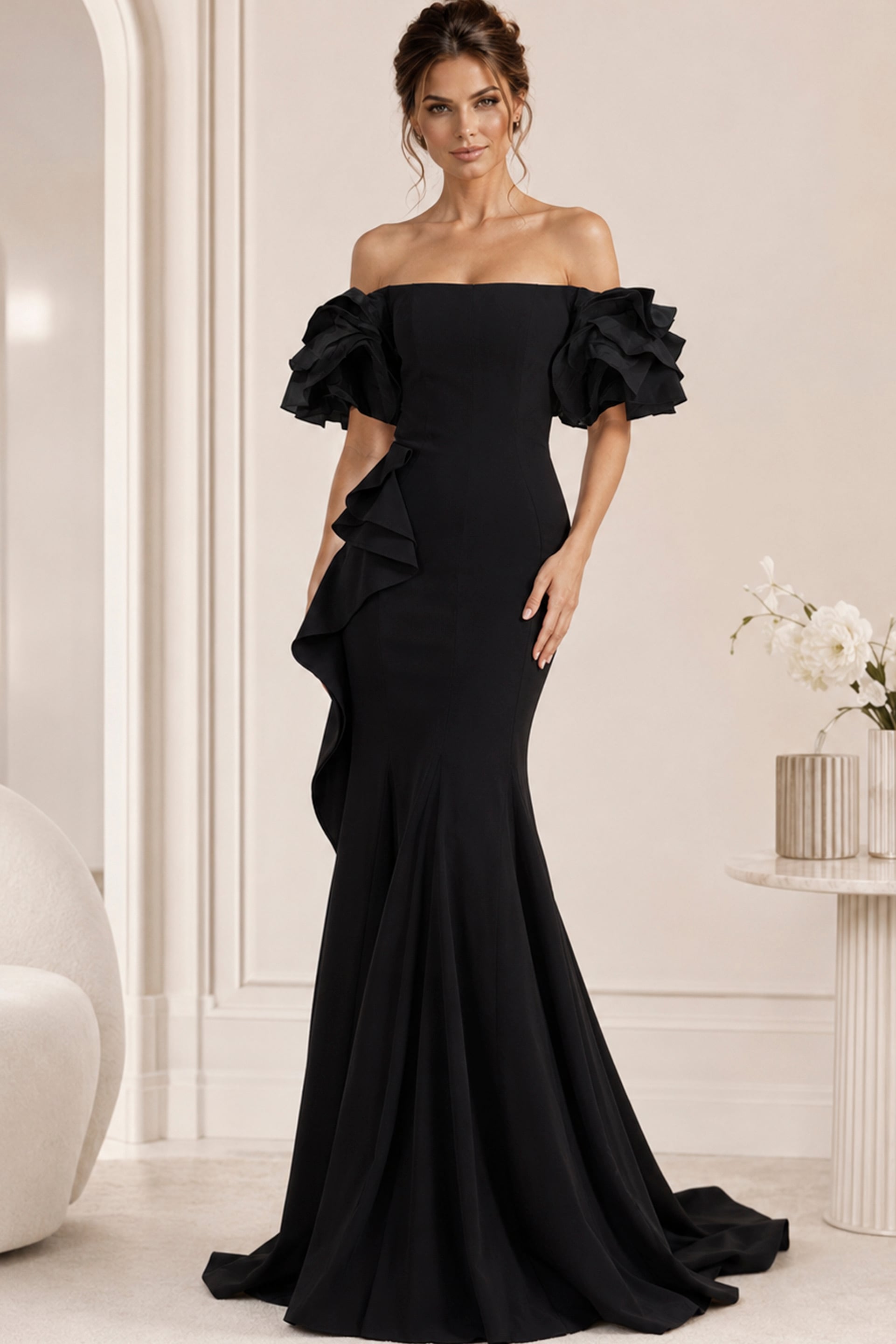 Jovani style 37674 in black