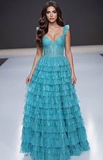 layered skirt tulle dress 38251