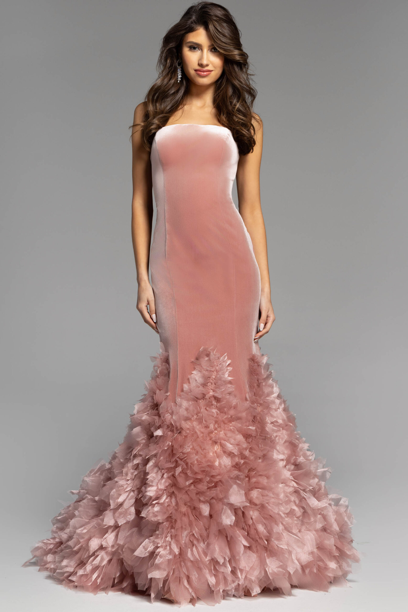 ワンピース Capri Mermaid Dress ZAPAKA Women Sparkly Purple Long Prom Dress with Slit