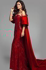 fitted sweetheart neckline beaded dress 38746