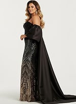 off the shoulder black dress plus size