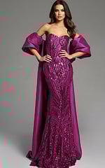 strapless mermaid dress 38746