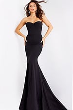black mermaid dress