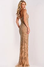 gold beaded dress 39016