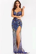 beaded bodycon dress 39039