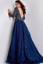 deep v back dress 39251