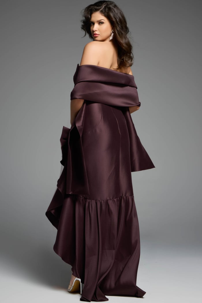 taffeta ruffled dress 39265