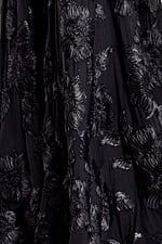 Elegant One Shoulder Floral Black Dress 39267 - Image 4