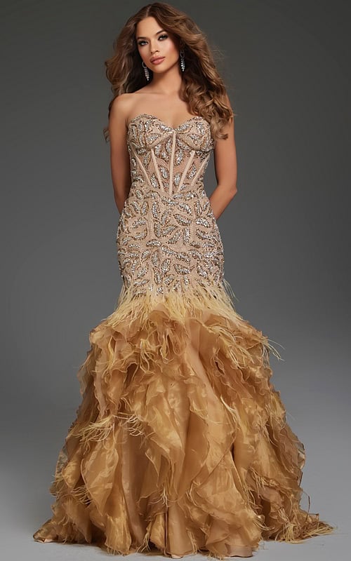 Brown Prom Dresses 2026 - Chocolate & Mocha Tones | Jovani