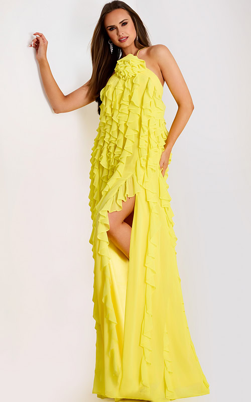 strapless open back dress Solid Fit and Flare Dress
