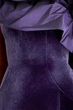 purple velvet fabric for style 39887