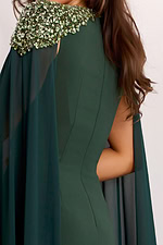 green sheer fabric 43819