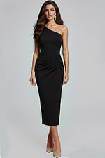 black short dress 40302