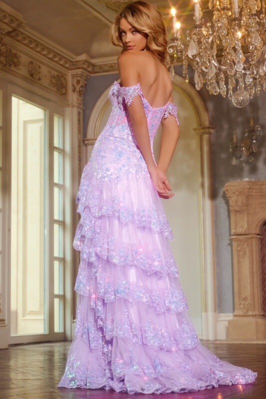 ワンピース EMBROIDERY TULLE TIERED DRESS Tulle Dress Toddler Butterfly Back Tiered Floral Embroidered