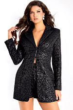 long sleeves tuxedo jacket 42136