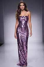 purple embellished dress 42154