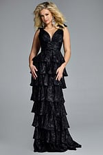 Model wearing Jovani dress 42380.