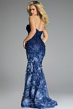 Model wearing Jovani dress 42740.