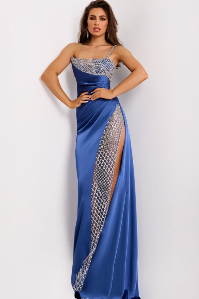 embellished long dress 42850