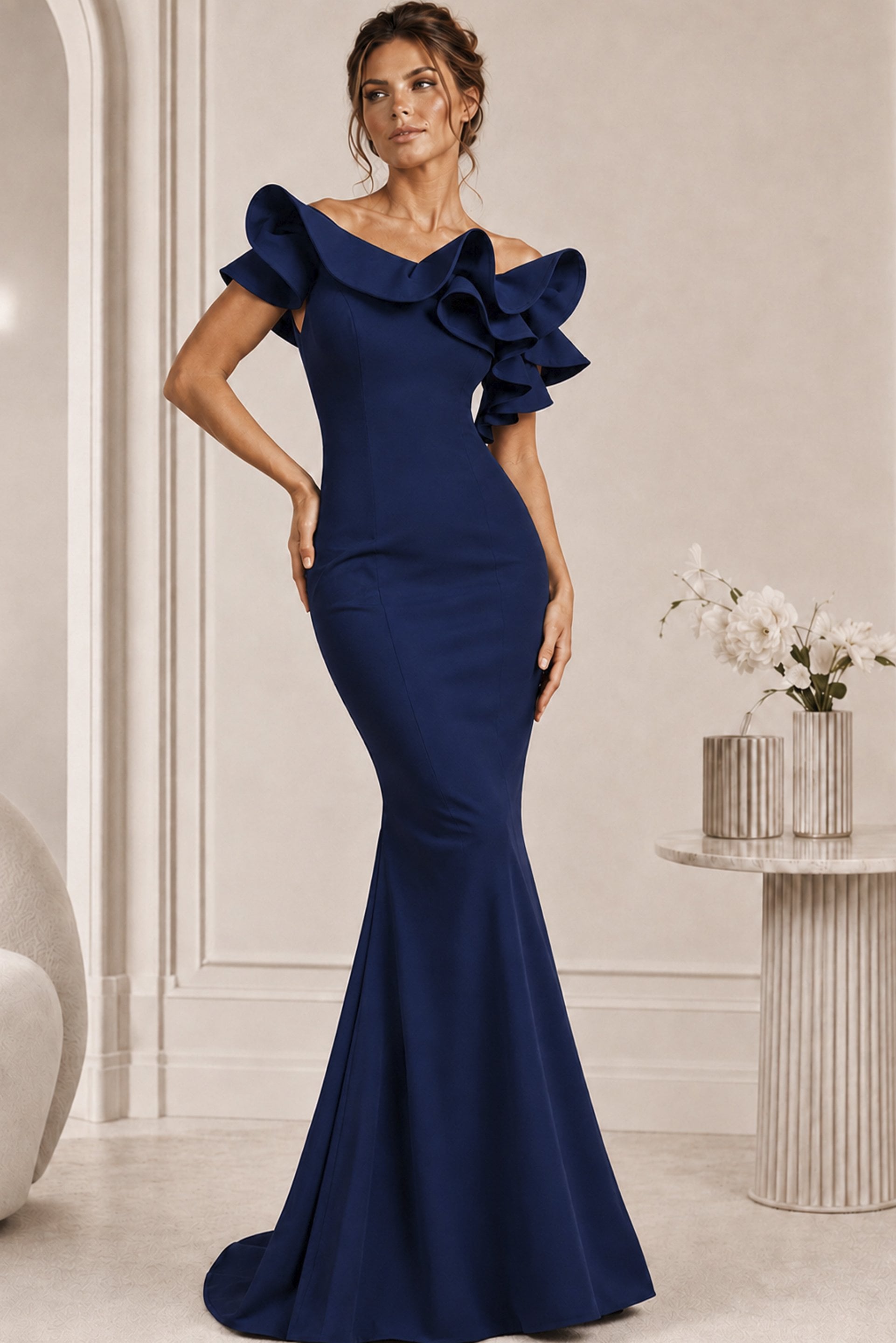 Jovani style 43000 in navy
