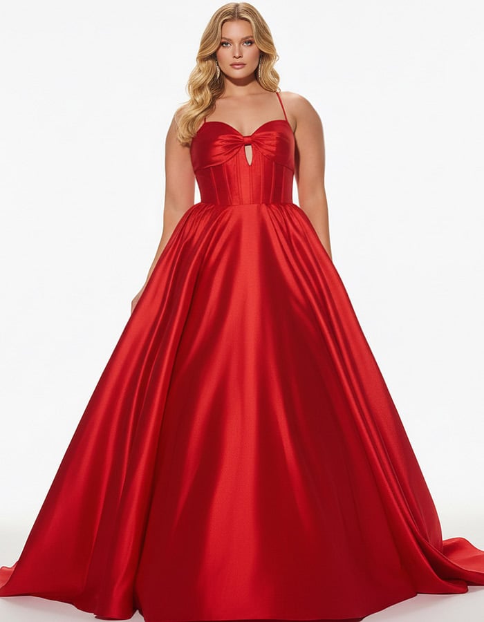red ballgown 43199