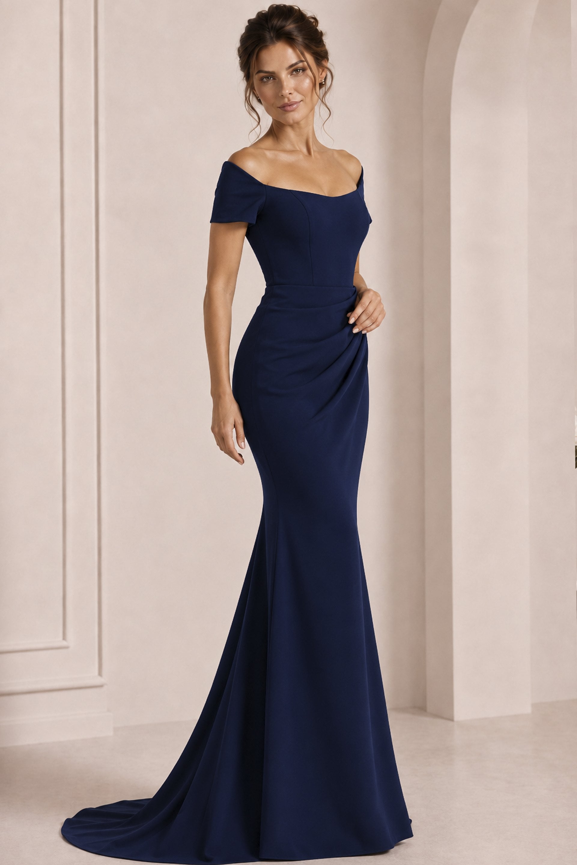 Jovani style 43370 in navy