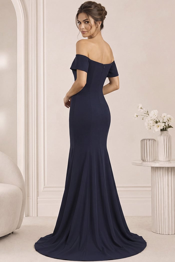 Jovani style 43370 in navy