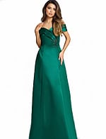 off the shoulder beaded mob dress 43808