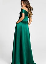off the shoulder a line dress 43808