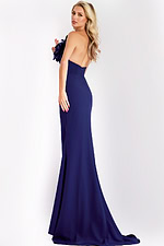 Model wearing Jovani dress 43814.