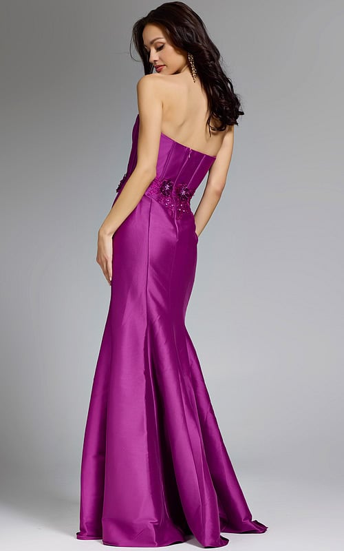 strapless mermaid evening gown 43817