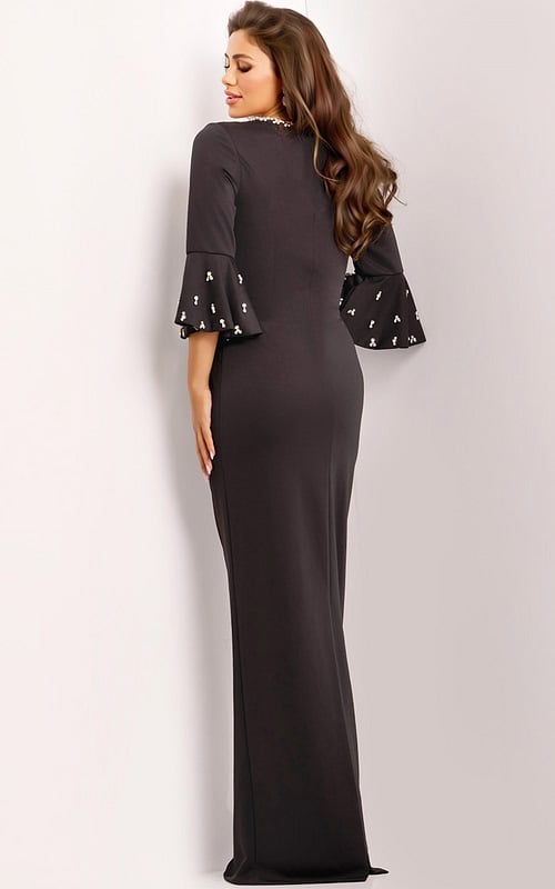 Model wearing Jovani dress 43826.