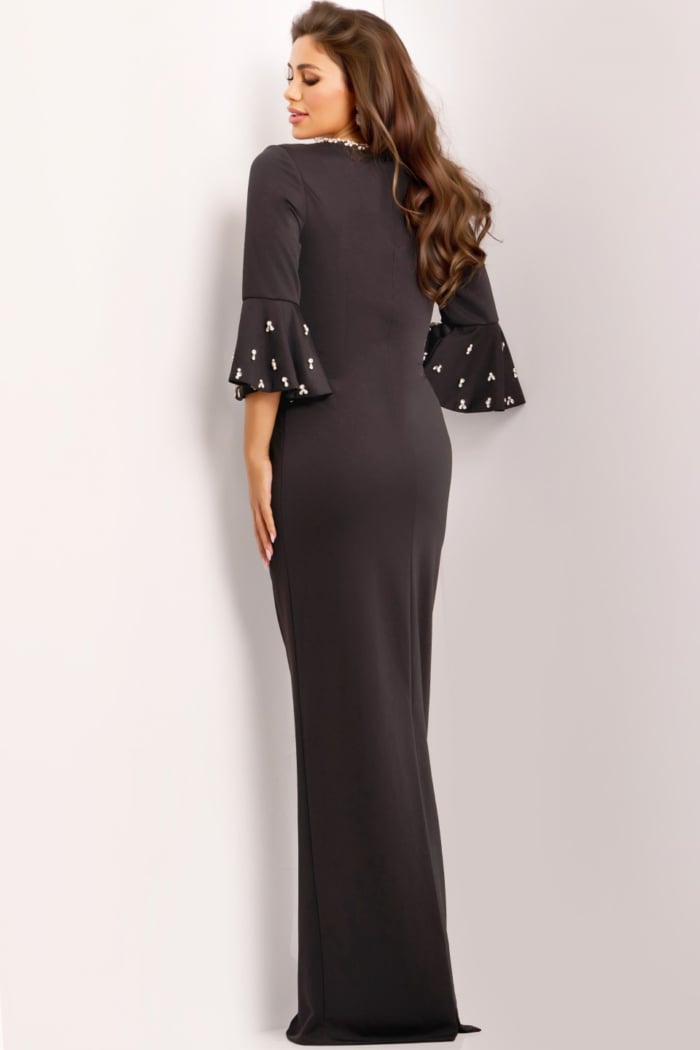 Model wearing Jovani dress 43826.