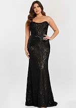 black lace dress 43856