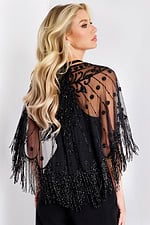 Model wearing Jovani dress 44053.