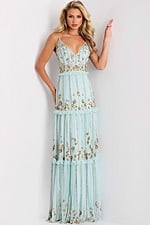 Model wearing Jovani dress 44060.